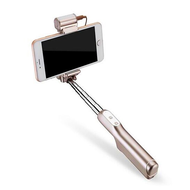  Selfie Stick Bluetooth Extendable Max Length 88 cm For Universal Android / iOS Huawei / Samsung Galaxy / Apple
