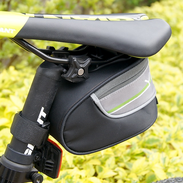  2L 自転車用サドルバッグ 多機能の 反射 防水 自転車用バッグ ナイロン オックスフォード 自転車用バッグ サイクリングバッグ 他の同様のサイズの携帯電話 サイクリング / バイク / 反射性ストリップ