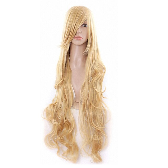  Synthetic Hair Wigs Curly Capless Very Long