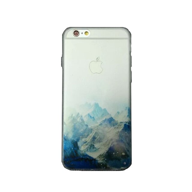  Case For Apple iPhone 8 Plus / iPhone 8 / iPhone 7 Plus Transparent / Pattern Back Cover Scenery Soft TPU