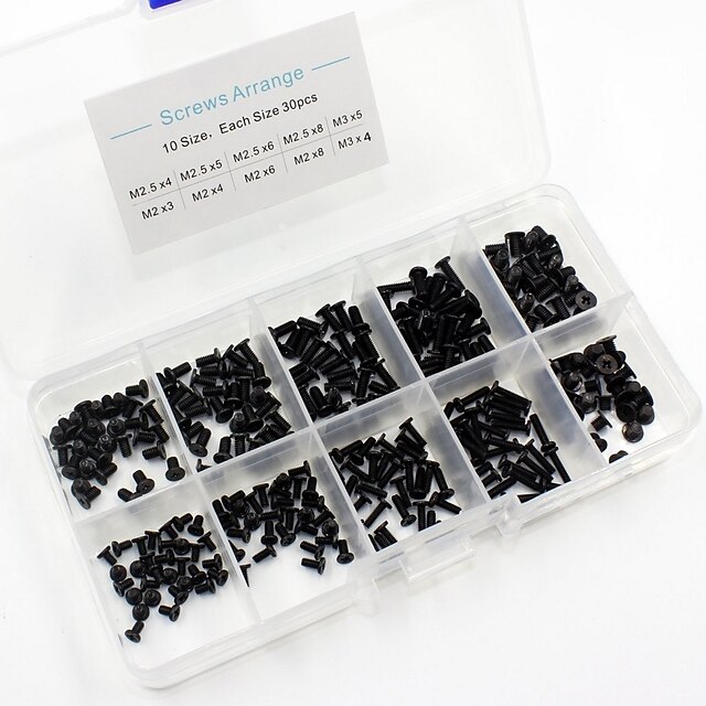  300pcs Laptop Notebook Screws Kit Set For IBM HP Dell Lenovo SAMSUNG Sony Toshiba Gateway