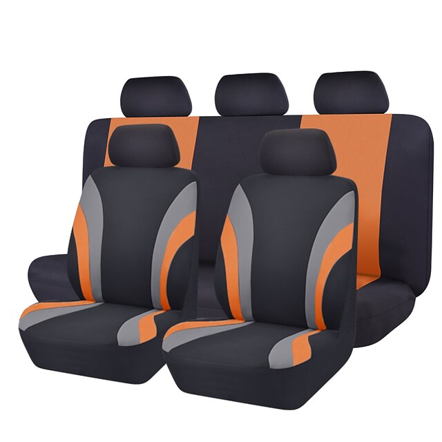  CARPASS Autositzbezüge Sitzbezüge Grau / Rot / Blau Textil Normal Für Universal