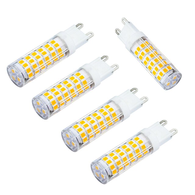  E14 أضواء LED ذرة T 75 الأضواء مصلحة الارصاد الجوية 3528 400-480lm أبيض دافئ أبيض كول ديكور AC 220-240