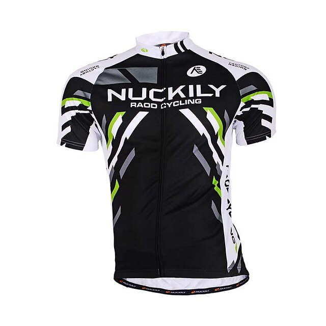  Men's Short Sleeve Cycling Jersey Bike Jersey Top Bottoms Breathable Sweat-wicking Sports Tactel Chinlon Terylene Clothing Apparel / High Elasticity