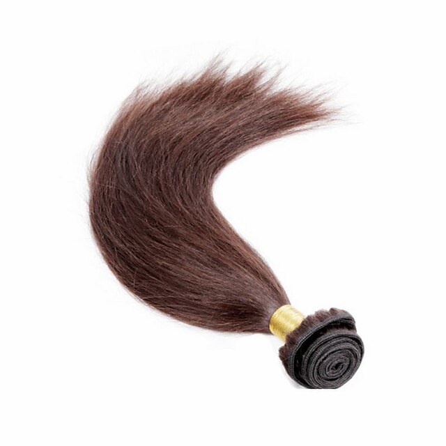  Υφαντά μαλλιών Βραζιλιάνικη Ίσιο Μεταξένια Ίσια Επεκτάσεις ανθρώπινα μαλλιών Φυσικά μαλλιά Υφάνσεις ανθρώπινα μαλλιών / 8A