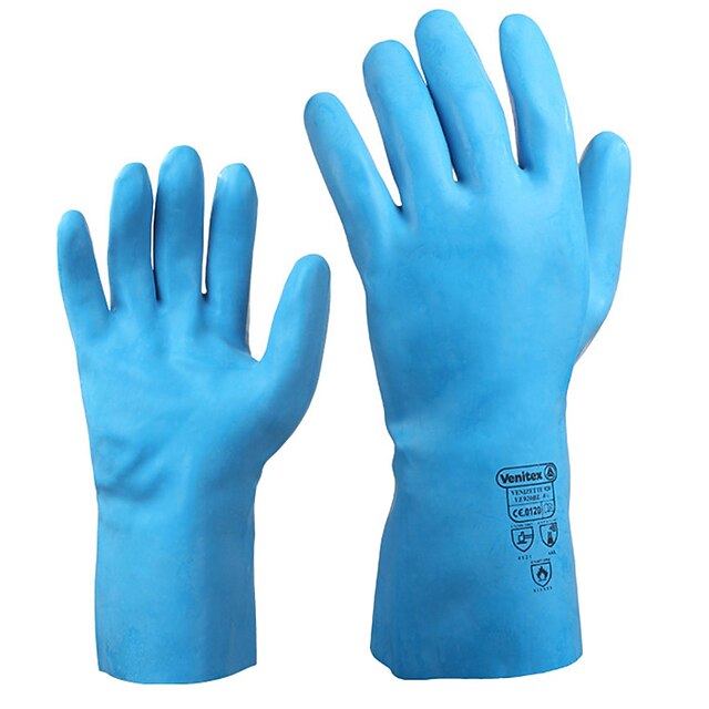  delta® Naturlatexhandschuhe säurebeständige Schutzhandschuhe Handschuhe hohe Temperatur von 100 Grad