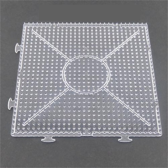  1PCS Template Clear General Linkable Large Pegboard 15*15cm Square for 5mm Hama Beads Fuse Beads