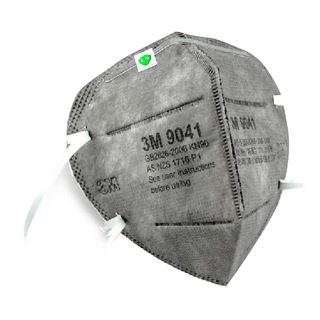  3M-9041 PM2.5 Dust Masks Formaldehyde Anti Haze Exhaust Odor Activated Carbon Masks