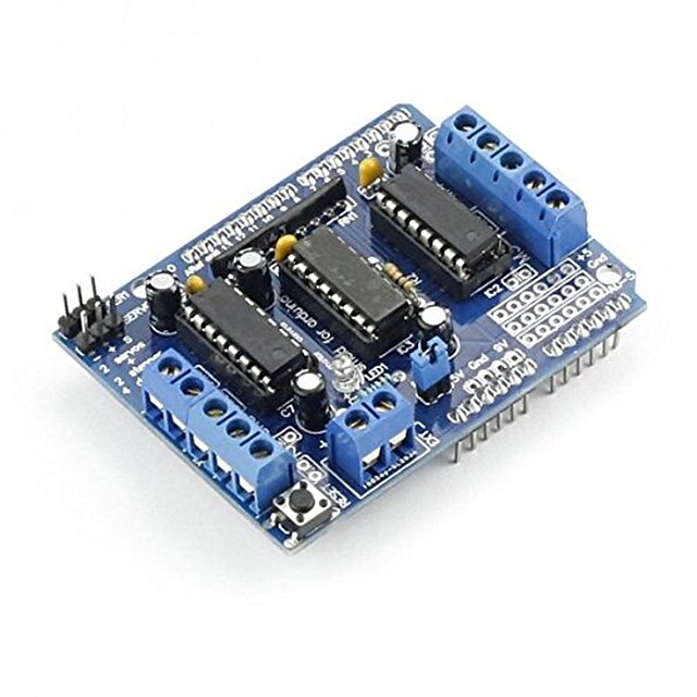  L293D moottorikäyttöjen suojakilven arduino Duemilanove mega uno r3 avr Atmel