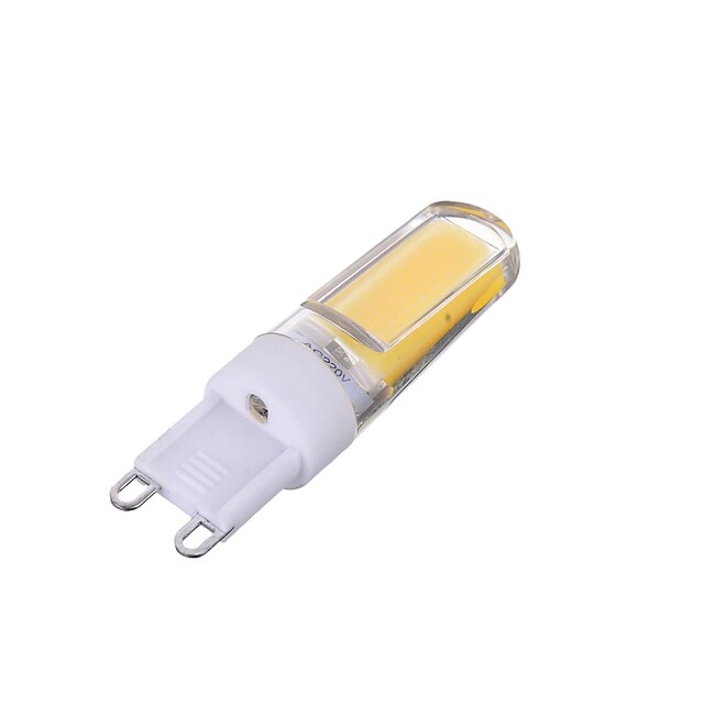  3 W Luminárias de LED  Duplo-Pin 200-300 lm G9 T 1 Contas LED COB Regulável Decorativa Branco Quente Branco Frio 220-240 V / 1 pç / RoHs