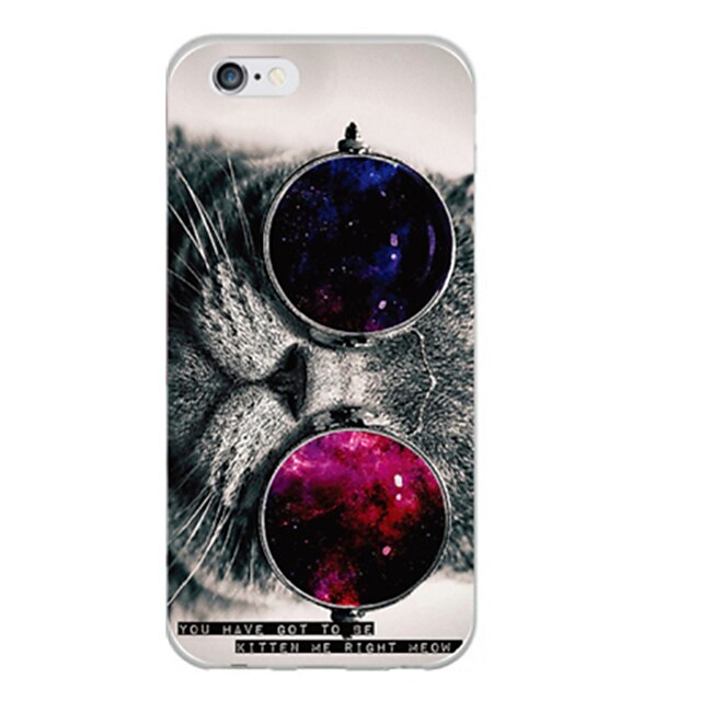  Case For Apple iPhone 6s Plus / iPhone 6s / iPhone 6 Plus Pattern Back Cover Cat Soft TPU