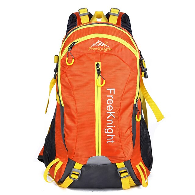  40L Rucksack Camping & Wandern Reisen Wasserdicht Nylon Orange Purpur Rot Grün Blau