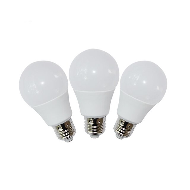  E26 Круглые LED лампы A60(A19) 9 светодиоды SMD 2835 Декоративная Тёплый белый Холодный белый 810lm 3000/6000K AC 85-265V 