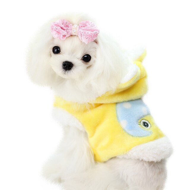  Dog Coat Fashion Winter Dog Clothes Breathable Yellow Blue Pink Costume Corduroy Cotton XS S M L XL