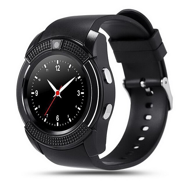  Men's Women's Smartwatch Digital Rubber Black Touch Screen Alarm Calendar / date / day Digital Black / Remote Control / RC / Pedometers / Fitness Trackers / Stopwatch