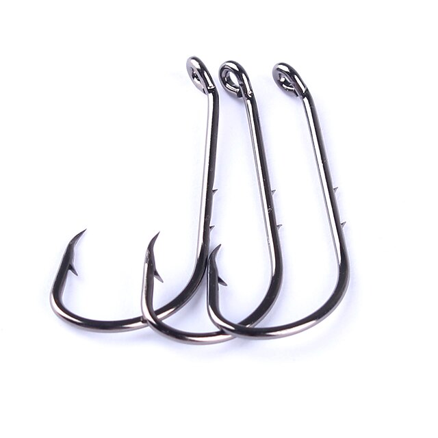  10 pcs Fishing Accessories Easy to Use Bass Trout Pike Sea Fishing Ice Fishing Jigging Fishing Carbon Steel / Freshwater Fishing / General Fishing / Trolling & Boat Fishing