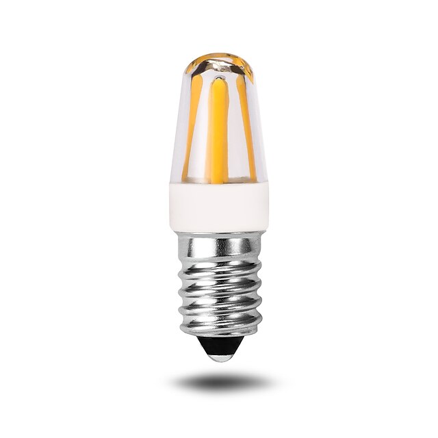  LED Bi-pin světla 350-380 lm E14 T 4 LED korálky COB Ozdobné Teplá bílá 220-240 V / 1 ks