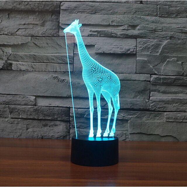  3D Nightlight Decorative LED 1 pc