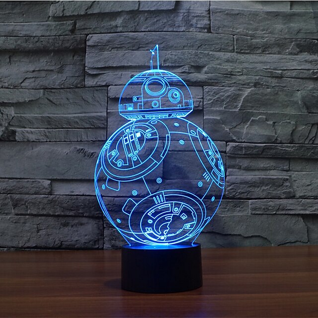  3D Nightlight Decorative LED 1 pc