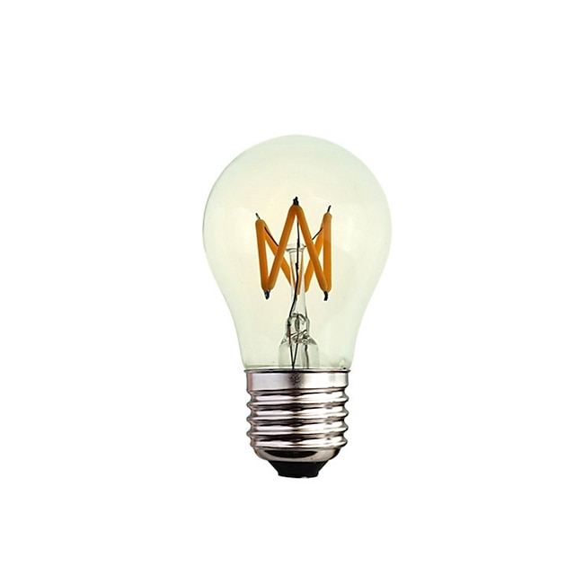  3W E26/E27 LED Glühlampen A50 1 COB 200-3000 lm Warmes Weiß Dimmbar / Dekorativ AC 220-240 V 1 Stück
