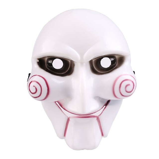  uma máscara de Halloween viu motosserra tema assassino máscara original feito de pvc qualidade
