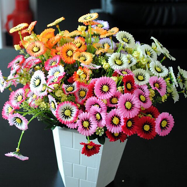  Hi-Q 1Pc Decorative Flower Chrysanthemum Wedding Home Table Decoration Artificial Flowers