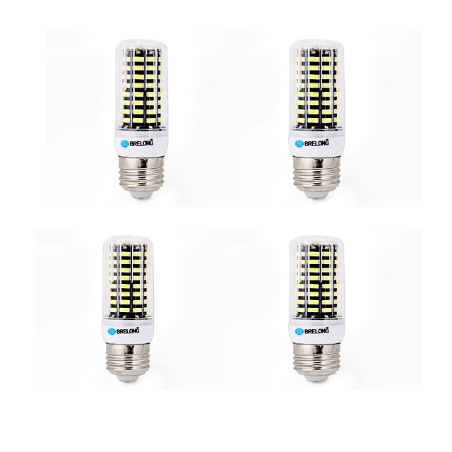  BRELONG® 6 W Ampoules Maïs LED 600 lm E14 G9 GU10 B 80 Perles LED SMD 5733 Décorative Blanc Chaud Blanc Froid 220-240 V 200-240 V / 4 pièces / RoHs