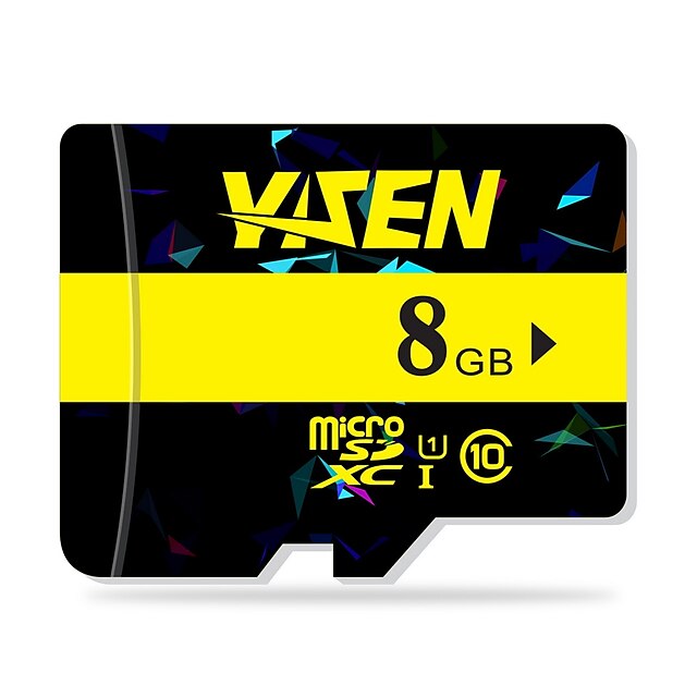  yisen 8GB UHS-I-U1 / klasse 10 MicroSD / MicroSDHC / microSDXC / tfmax lese speed80 (mb / s)