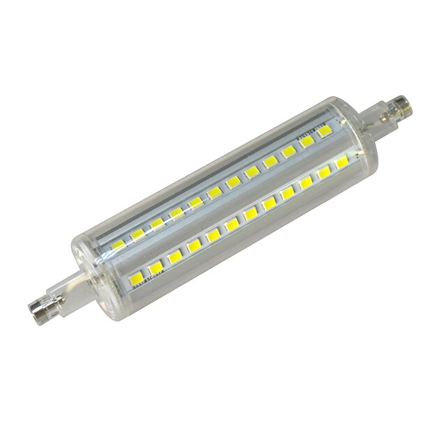  JIAWEN LED-kornpærer 640-720 lm R7S T 72 LED perler SMD 3528 Dekorativ Kjølig hvit 85-265 V / 1 stk. / RoHs / CE / CCC
