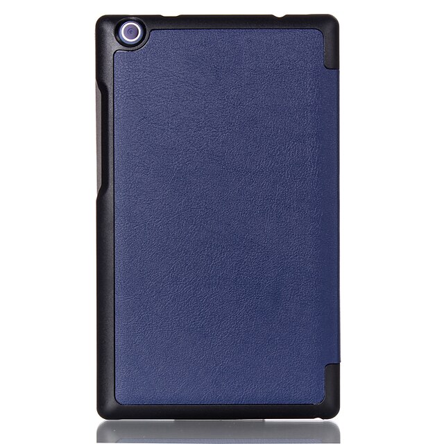  hoesje Voor Volledig hoesje / tablet Cases Effen Kleur Hard PU-nahka