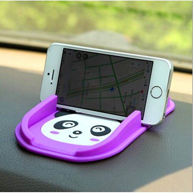  Cartoon vehicle anti slip mat mobile phone support universal silica gel vehicle seat