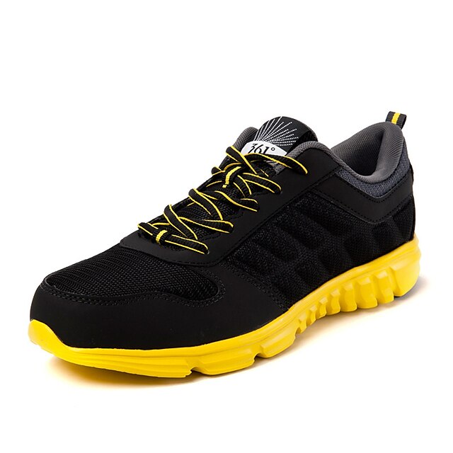  361° 39-44 Sneakers Men's Cushioning Breathable Low-Top Breathable Mesh Rubber Hiking Running