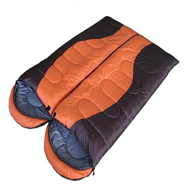  Schlafsack Rechteckiger Schlafsack 0°~18°°C warm halten Wasserdicht Windundurchlässig Videokompression 180 Camping Drinnen Draußen Reisen