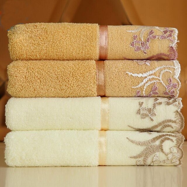  Estilo fresco Toalha de Lavar, Bordado Qualidade superior 100% algodão Tecido Grosso Toalha de Lavar