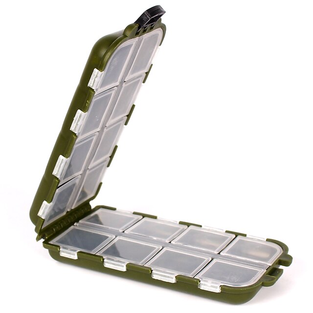  Tackle Box Waterproof 1 Tray Plastic 3.3 cm 13 cm