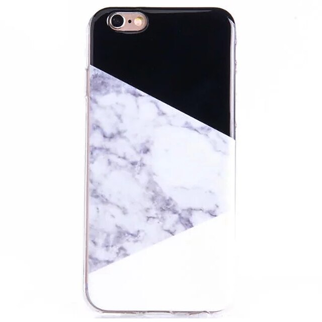  fodral Till Apple iPhone 8 / iPhone 8 Plus / iPhone 6 Plus Mönster Skal Marmor Mjukt TPU för iPhone 8 Plus / iPhone 8 / iPhone 6s Plus