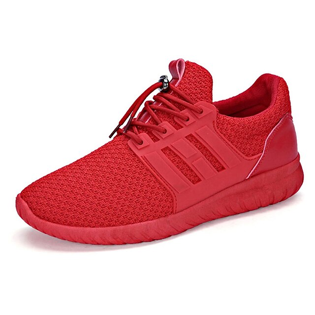  Ανδρικά Τούλι Άνοιξη / Φθινόπωρο Αθλητικά Παπούτσια Περπάτημα Γκρίζο / Κόκκινο / Ροζ