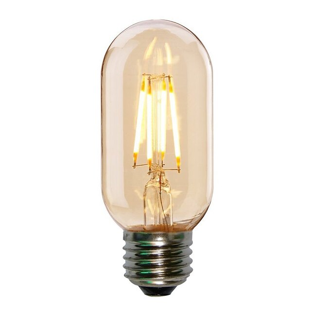  HRY 1pc 4 W LED Glühlampen 360 lm E26 / E27 T45 4 LED-Perlen COB Dekorativ Warmes Weiß Kühles Weiß 220-240 V / RoHs