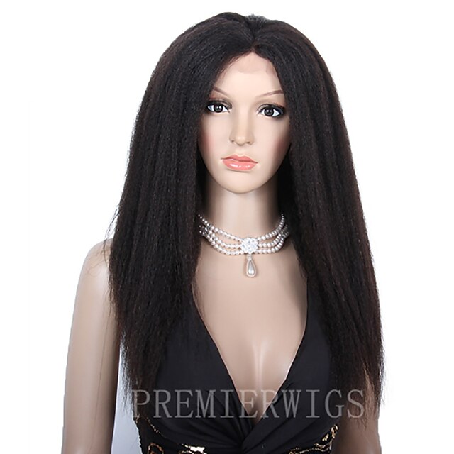  Human Hair Glueless Full Lace Glueless Lace Front Full Lace Wig style Brazilian Hair Straight Wig 130% Density with Baby Hair Natural Hairline African American Wig 100% Hand Tied Women's Short Medium