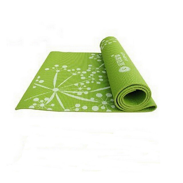  Yoga Mats Odor Free, Eco-friendly PVC(PolyVinyl Chloride) For Purple, Green, Pink