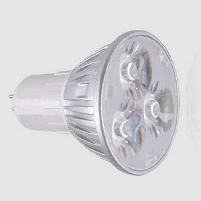  gu5.3 (mr16) led spotlight mr16 3 smd 250lm kall vit 6500k dekorativ ac 220-240v