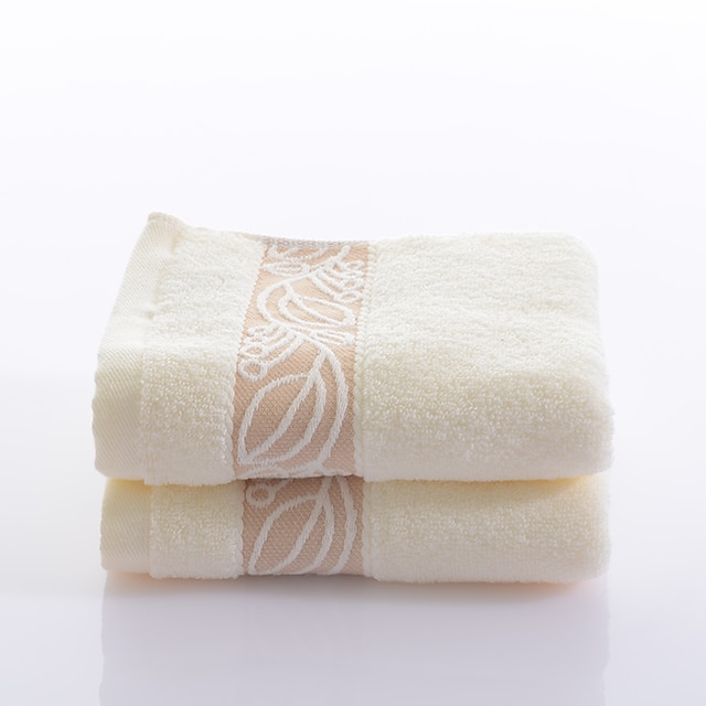  yukang®1pc fuld bomuld håndklæde super blød absorberende åndbart behagelig føler tyk