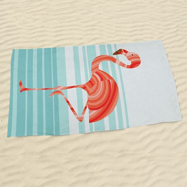  Strandhåndklæde,Reaktivt Print Høj kvalitet 100% Mikro Fiber Håndklæde