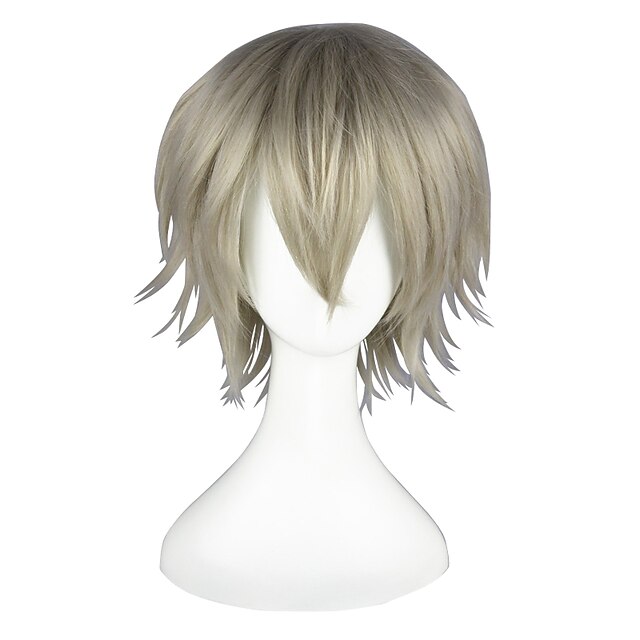  Cosplay Wigs Final Fantasy Hope Estheim Anime Cosplay Wigs 35 CM Heat Resistant Fiber Men's Women's