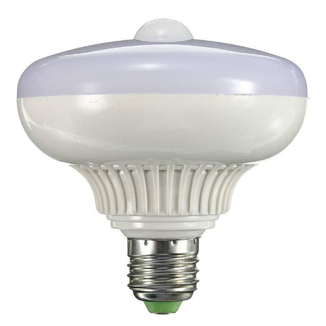  1pc 12 W Smart LED-lampe 1200 lm B22 E26 / E27 12 LED Perler SMD 5730 Sensor Infrarød sensor Varm hvid Kold hvid 85-265 V / 1 stk. / RoHs
