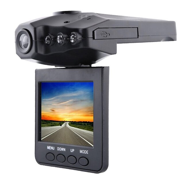  Btopllc 2,5 Tommers Tft LCD Bil Dvr Med 6 LED Lysene Veien Dash Videokamera Opptaker Bilkjøring Opptaker