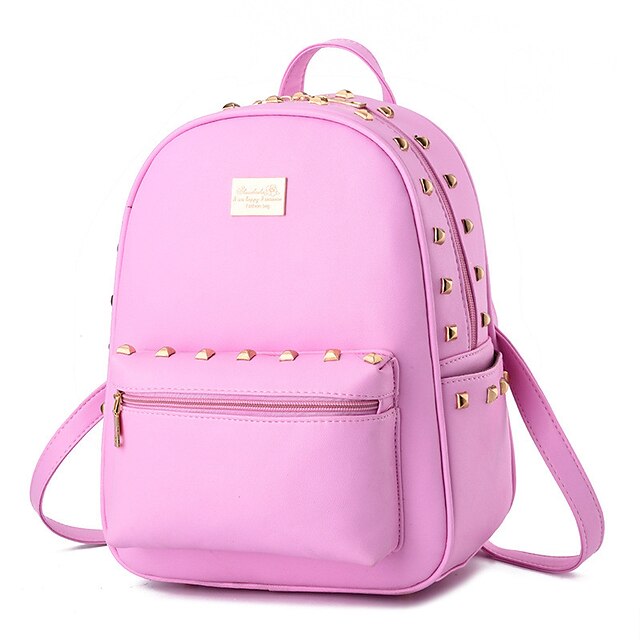  Women's Latest Fashion Ladies Bags Leather  Cowhide  Backpack 8 Colours