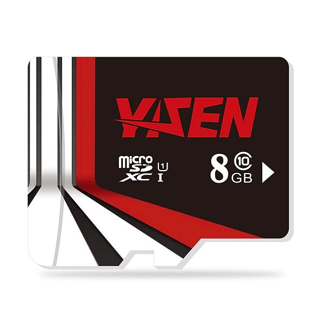  yisen 8GB UHS-i u1 / luokka 10 microSD / microSDHC / microSDXC / tfmax lukea speed80 (mb / s)