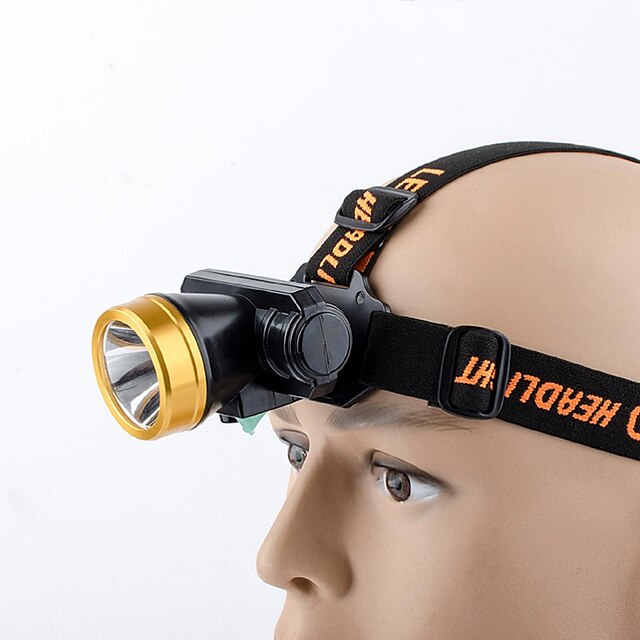  LED Radlichter Stirnlampen - Radsport Einfach zu tragen 18650 180 lm USB Camping / Wandern / Erkundungen Für den täglichen Einsatz Radsport - PROMEND / ABS
