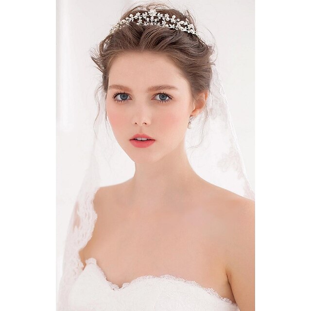  Künstliche Perle / Aleación Tiaras / Stirnbänder / Kränze mit 1 Hochzeit / Besondere Anlässe / Normal Kopfschmuck